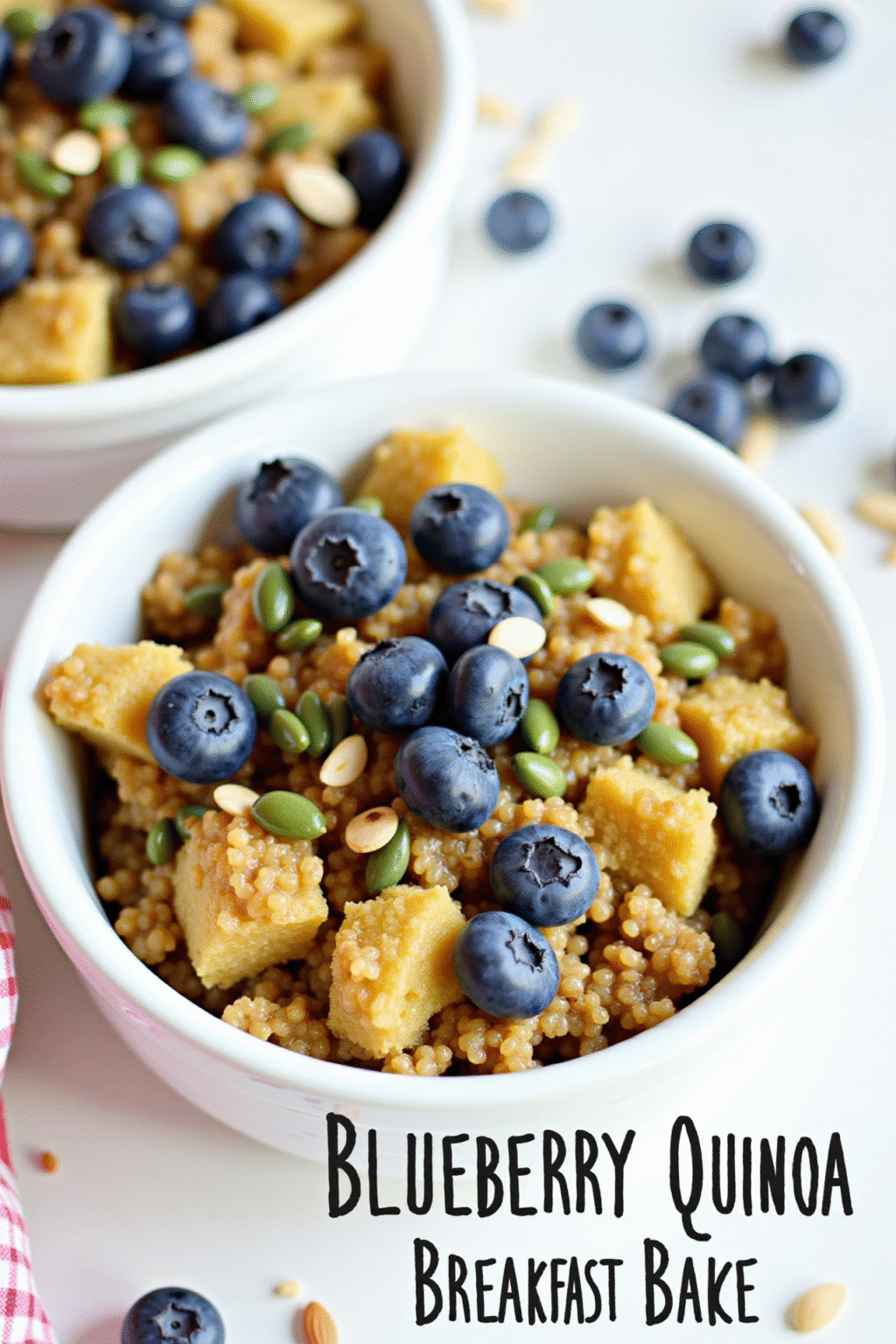 Energize Your Morning with a Wholesome Blueberry Quinoa Breakfast Bake ...